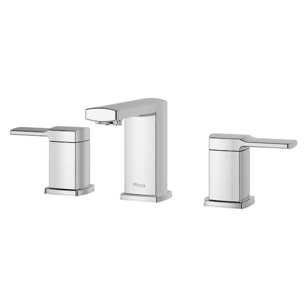 Pfister Deckard 8 in. Widespread 2-Handle Bathroom Faucet in Polished Chrome