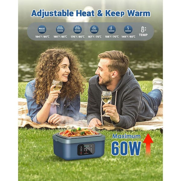 Lynzavix Cordless Electric Lunch Box for Adults, 16000mAh