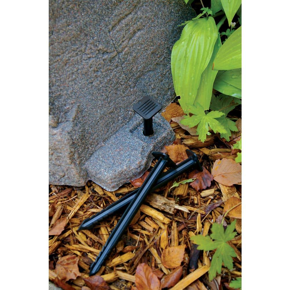 Large Fieldstone Gray Artificial Garden Rock Cover