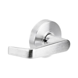 LSV Saturn Series Standard Duty Brushed Chrome Grade 2 Commercial Cylindrical Dummy Door Handle