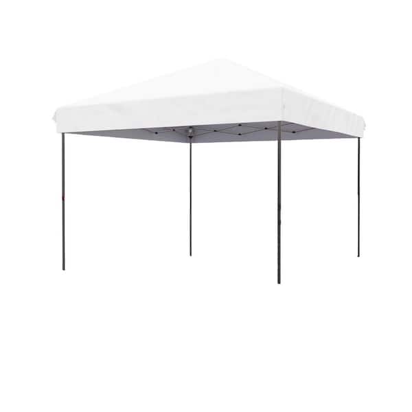 Unbranded 10 ft. x 10 ft. Patio Umbrella Instant Portable Shelter for Patio, Outdoor Activities, White