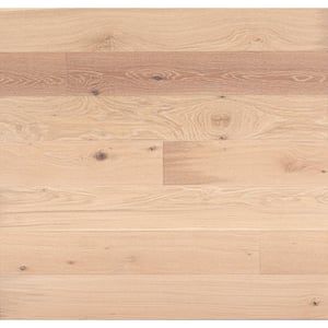 Whitney Oak 0.27 in. x 6.5 in. W Engineered Hardwood Click Lock Waterproof Flooring (21.67 sq. ft./case)