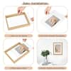 11x14 Grey Floating Frames (Set of 2), Picture Frame Wall Mount or Tabletop  Standing PUPWDN - The Home Depot