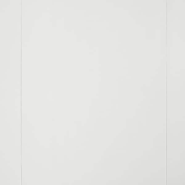 Alabaster Chalk White 17.72 in. x 47.25 in. Matte Ceramic Wall Tile (17.32 sq. ft./Case)