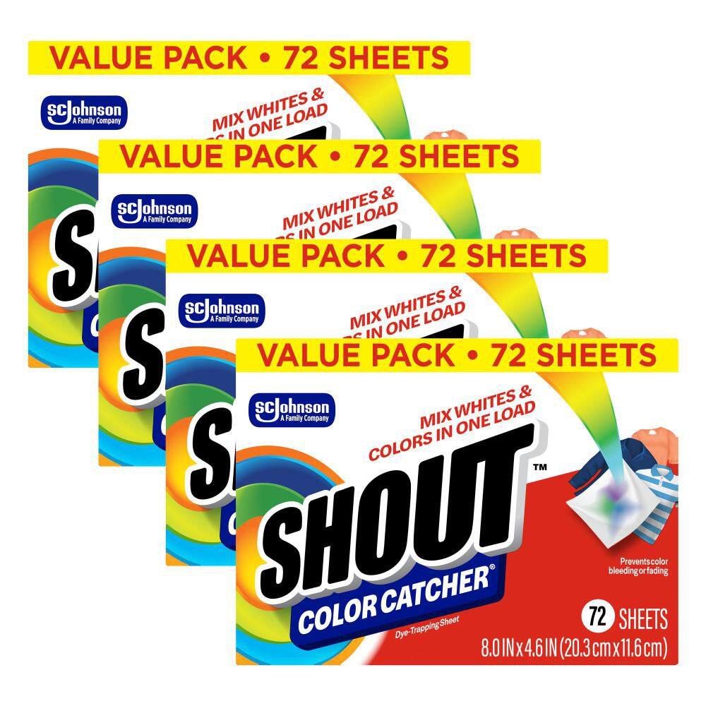 Color Catcher, Dye-Trapping Sheets, 72-Sheets Fabric Stain Remover (4-Pack) price history on PriceWatchPro
