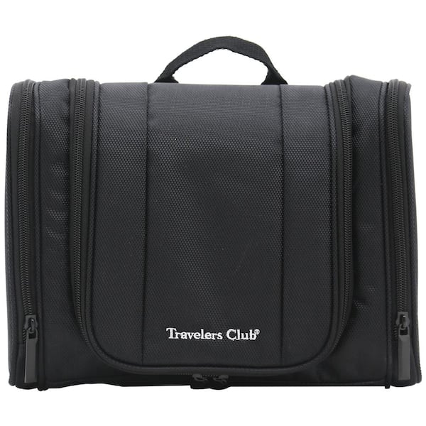 Travelers Club Multi-Pocket Hanging Toiletry Kit with Hook