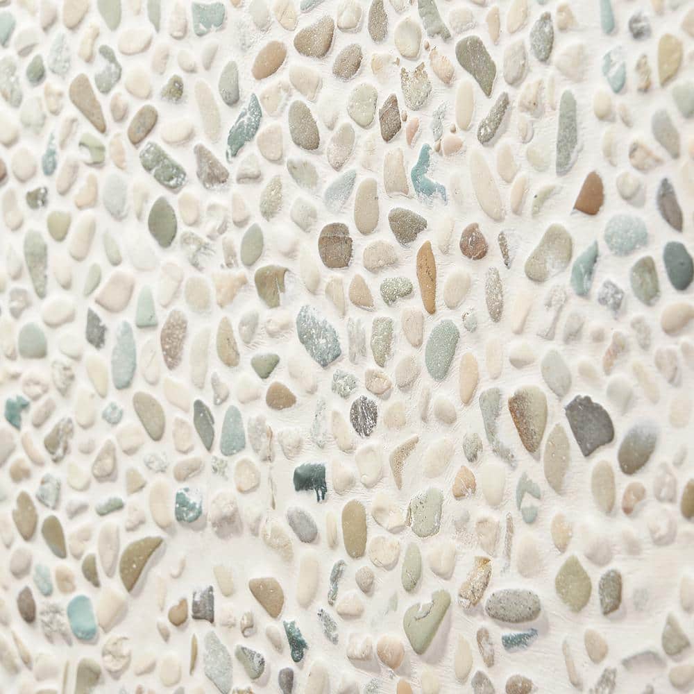 Countryside Multicolored Micropebbles 4 in. x 6 in. Mosaic Floor and Wall Tile Sample price history on PriceWatchPro