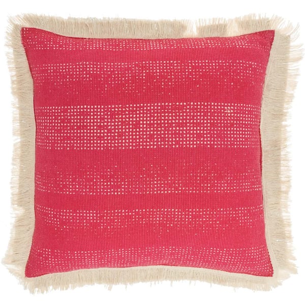 at Home 18 Pink Throw Pillow