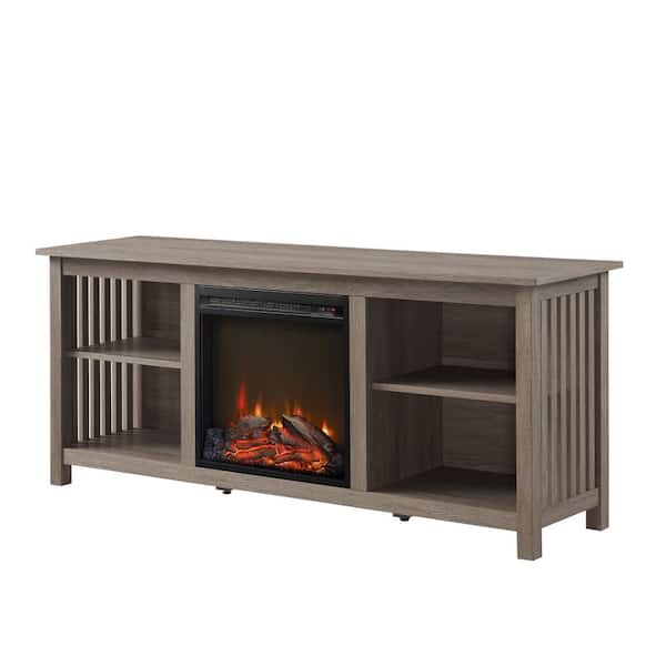 Sunbury tv stand on sale with electric fireplace