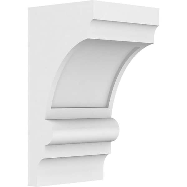 Ekena Millwork 5 in. x 10 in. x 5 in. Standard Diane Architectural Grade PVC Corbel