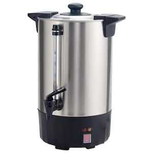 Commercial 50-Cup (8L) Stainless Steel Coffee Urn, 110-120V, 950W
