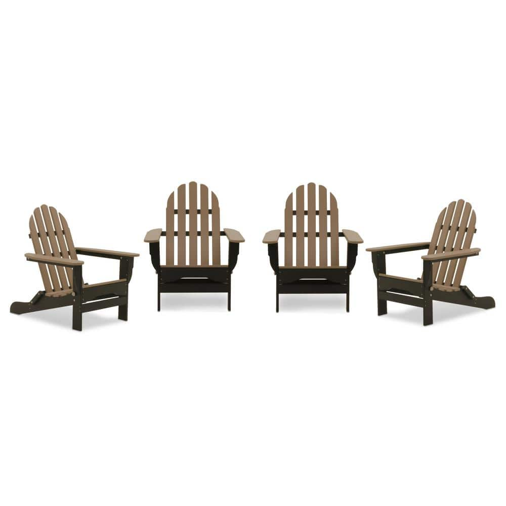 quattro recycled plastic folding adirondack chair