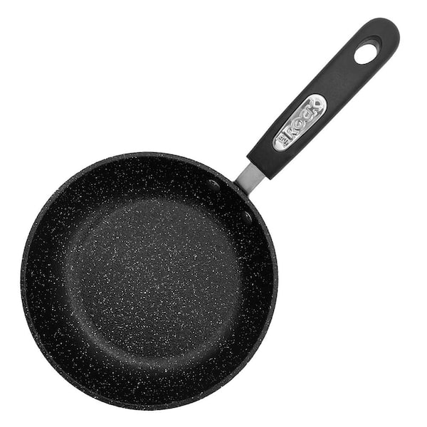 Terra Black Marble 12 in. Aluminum Nonstick Frying Pan with Bakelite Handle