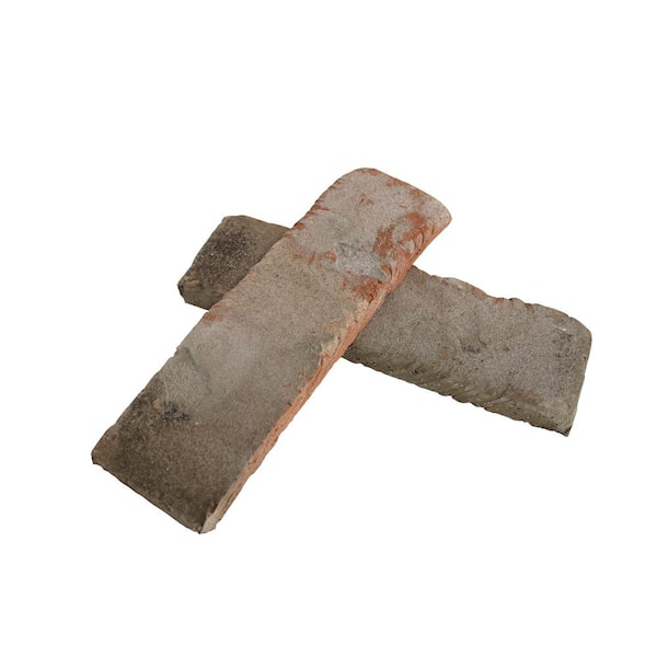 Old Mill Brick 7.625 in. x 2.25 in. x 0.5 in. Sagebrush Thin Brick Singles (Box of 42-Bricks)