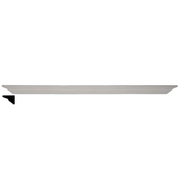 Ekena Millwork 3-1/8 in. x 60 in. x 2-5/8 in. Polyurethane Mini Classic Shelf