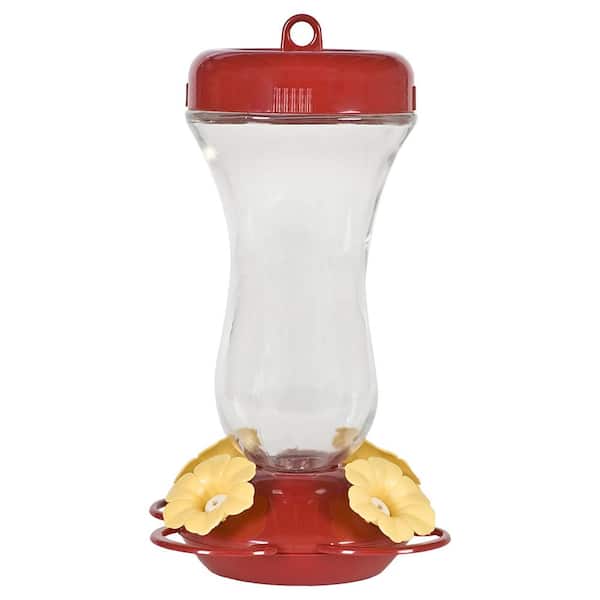 Perky-Pet Petunia Top-Fill Glass Hummingbird Feeder - 16 oz. Capacity