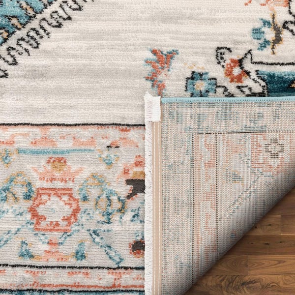 Well Woven Roslind Bohemian Vintage Pastel Oriental Medallion Pattern Area Rug 8x10 7'10 x 9'10 Well Woven Roslind Bohemian Vintage Pastel Oriental Medallion Pattern Area Rug 8x10 7'10 x 9'10