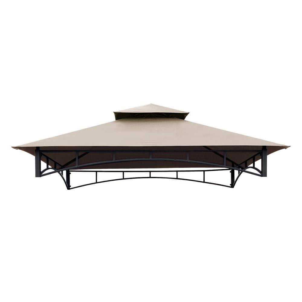 Khaki Polyester Replacement Canopy for 8' x 5' Gazebo
