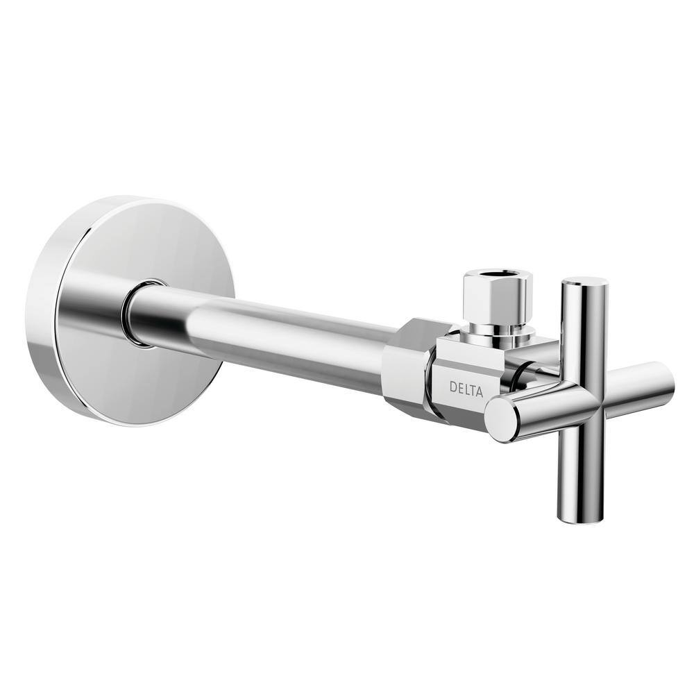 1/2 in. x 7.75 in. L Chrome Brass Angled Supply Stop Valve price history on PriceWatchPro