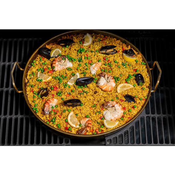 Versatile Wood Fire Grill for Paella - 20 Inches