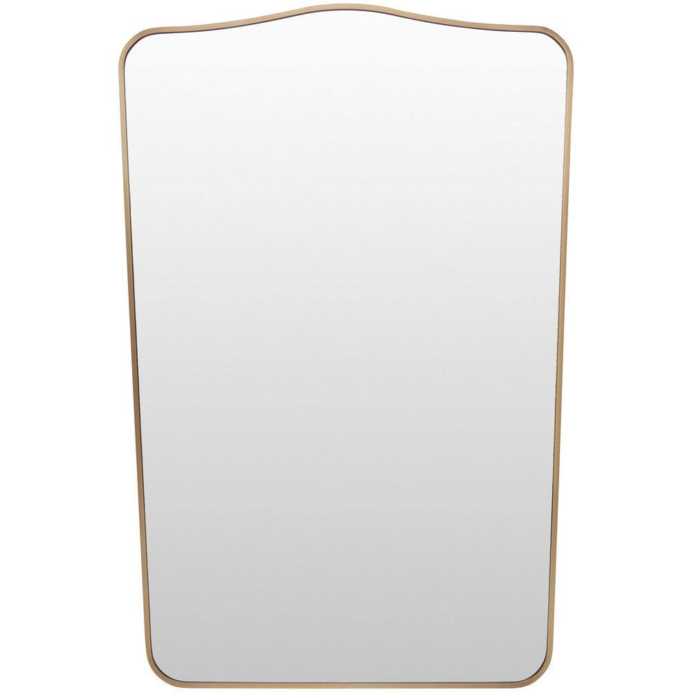 Bellona 36 in. x 24 in. Copper Framed Decorative Mirror OLO0033624