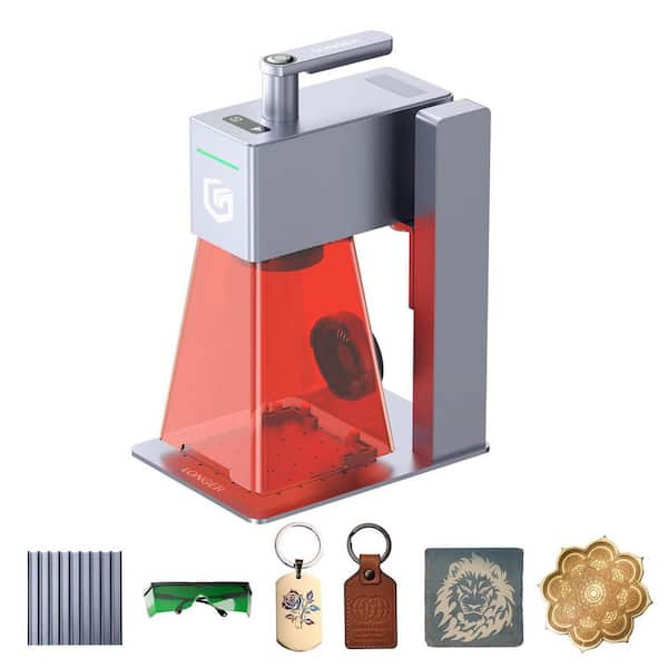 Longer Nano Pro 12W Diode Laser Engraver, Portable High-Speed Cutter with 0. 01mm Precision, 100x300mm Work Area