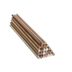 Hardwood Round Dowel - 36 in. x 2 in. - Sanded and Ready for Finishing -  Versatile Wooden Rod for DIY Home Projects
