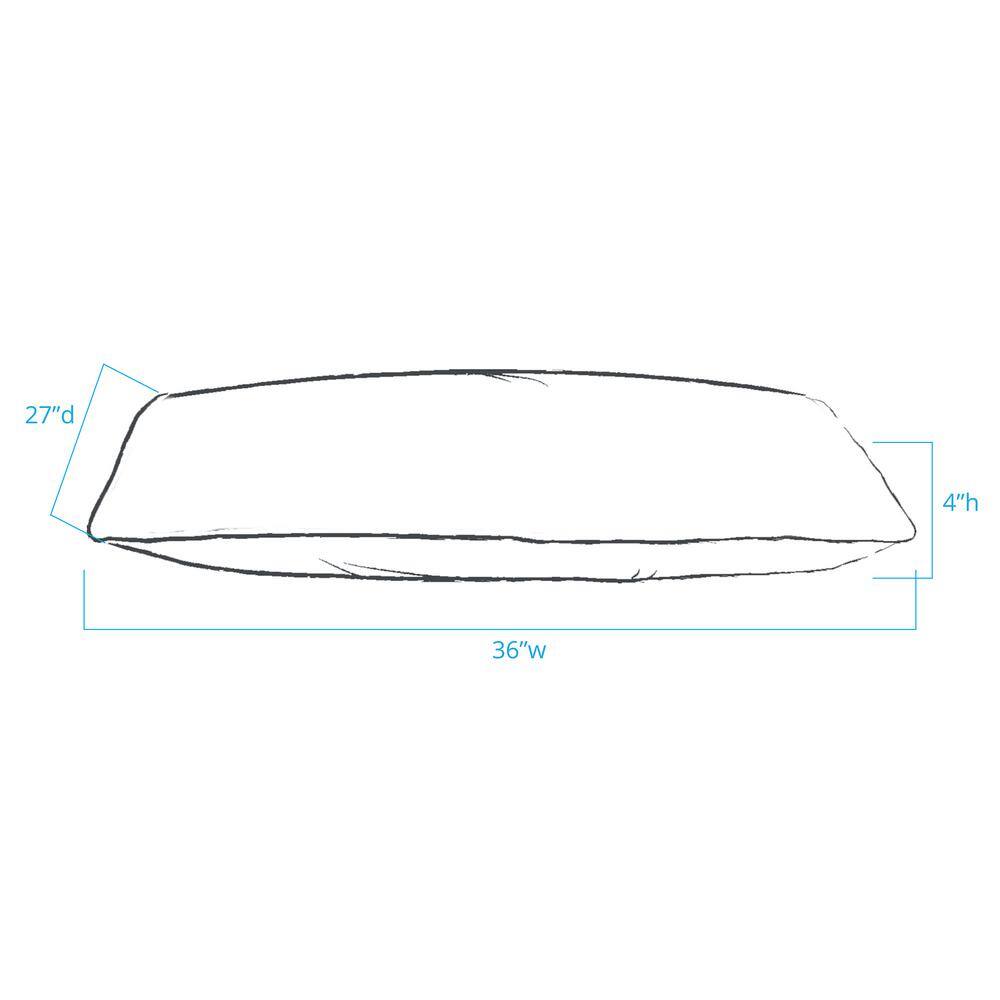 Small Tan Polyester Indoor/Outdoor Dog Bed