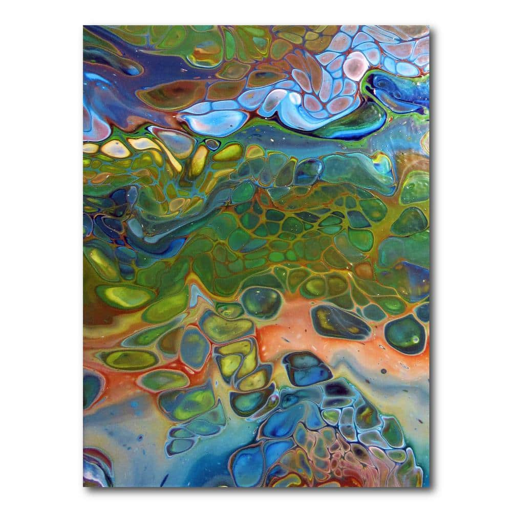 Courtside Market Peace and Harmony Gallery-Wrapped Canvas Abstract Wall ...