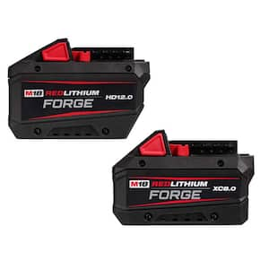 Milwaukee M18 18V Lithium Ion REDLITHIUM FORGE XC 8.0 Ah Battery Pack 48 11 1881 The Home Depot