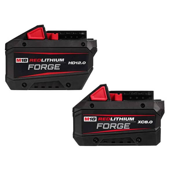 Milwaukee M18 18V Lithium-Ion REDLITHIUM FORGE HD 12.0 Ah Battery Pack