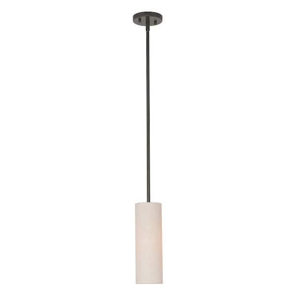Meridian 1 Light English Bronze Mini Pendant