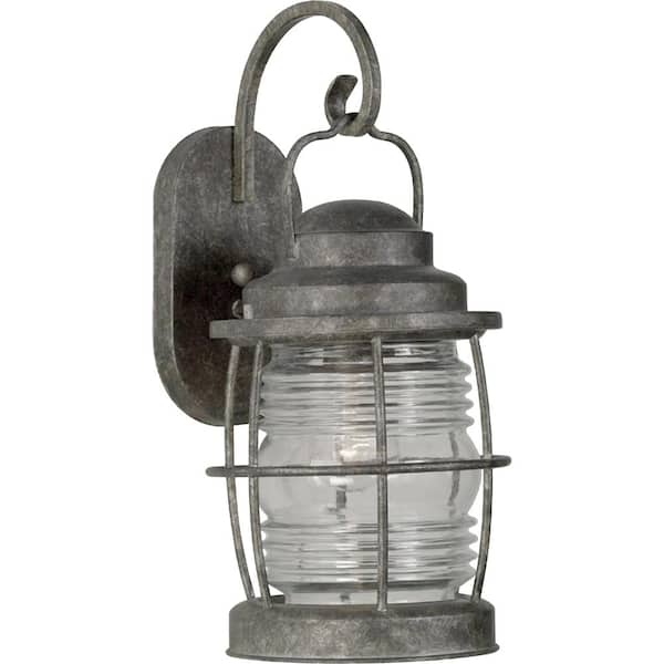 Kenroy Home Beacon Flint Indoor and Outdoor Wall Lantern Sconce