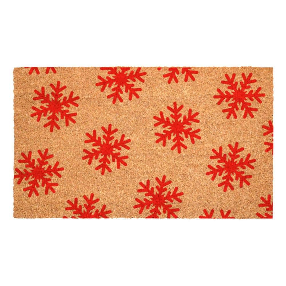 Multi-Colored 29 in. x 17 in. Coir Outdoor Door Mat price history on PriceWatchPro