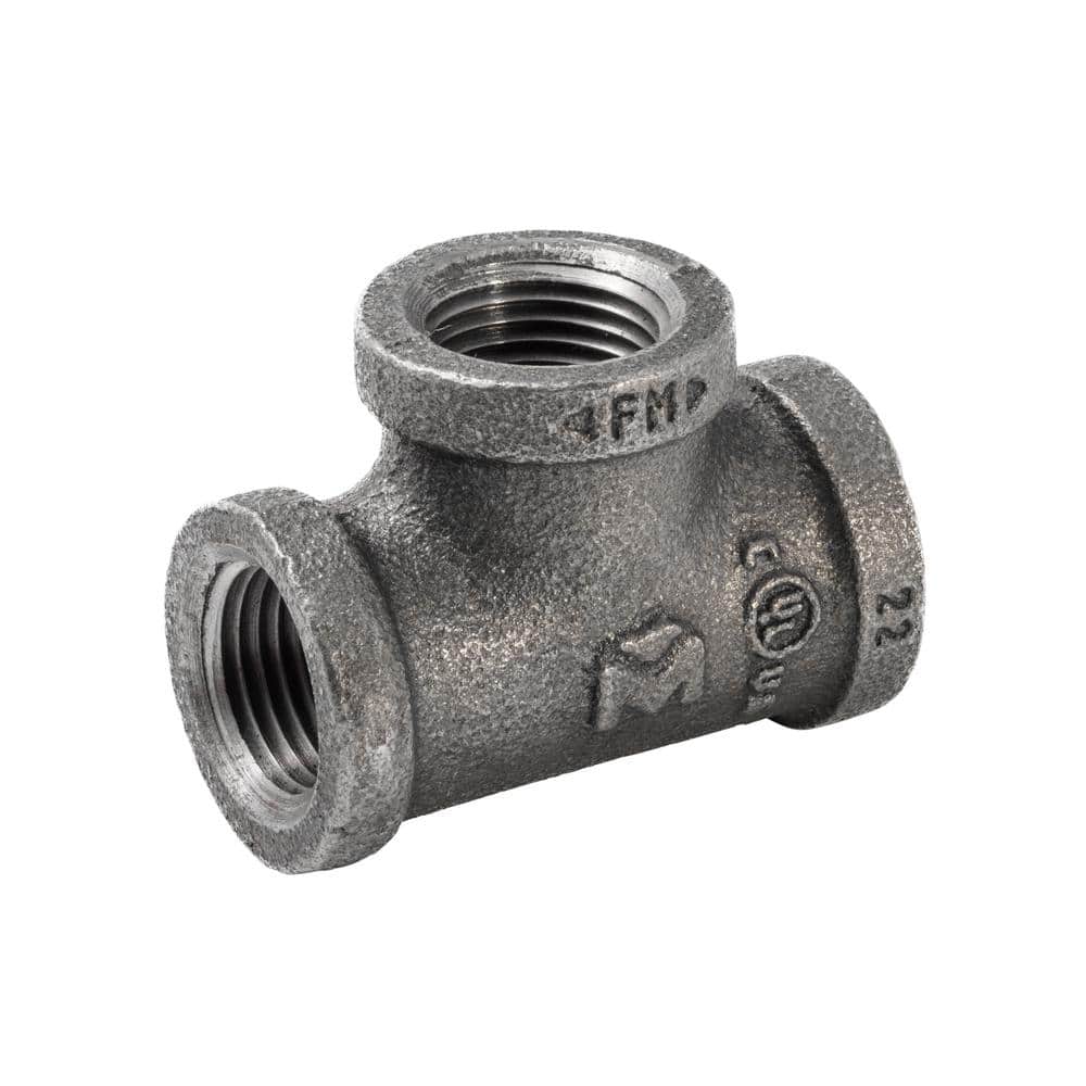 1/2 in. Black Malleable Iron Tee Fitting price history on PriceWatchPro