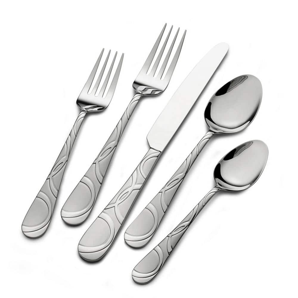 カトラリーガーランド International Silver Garland Frost 67-Piece 18/0 Stainless Steel