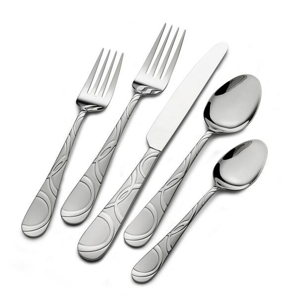 Garland Frost 67-Piece 18/0 Stainless Steel Flatware Set (Service for 12)