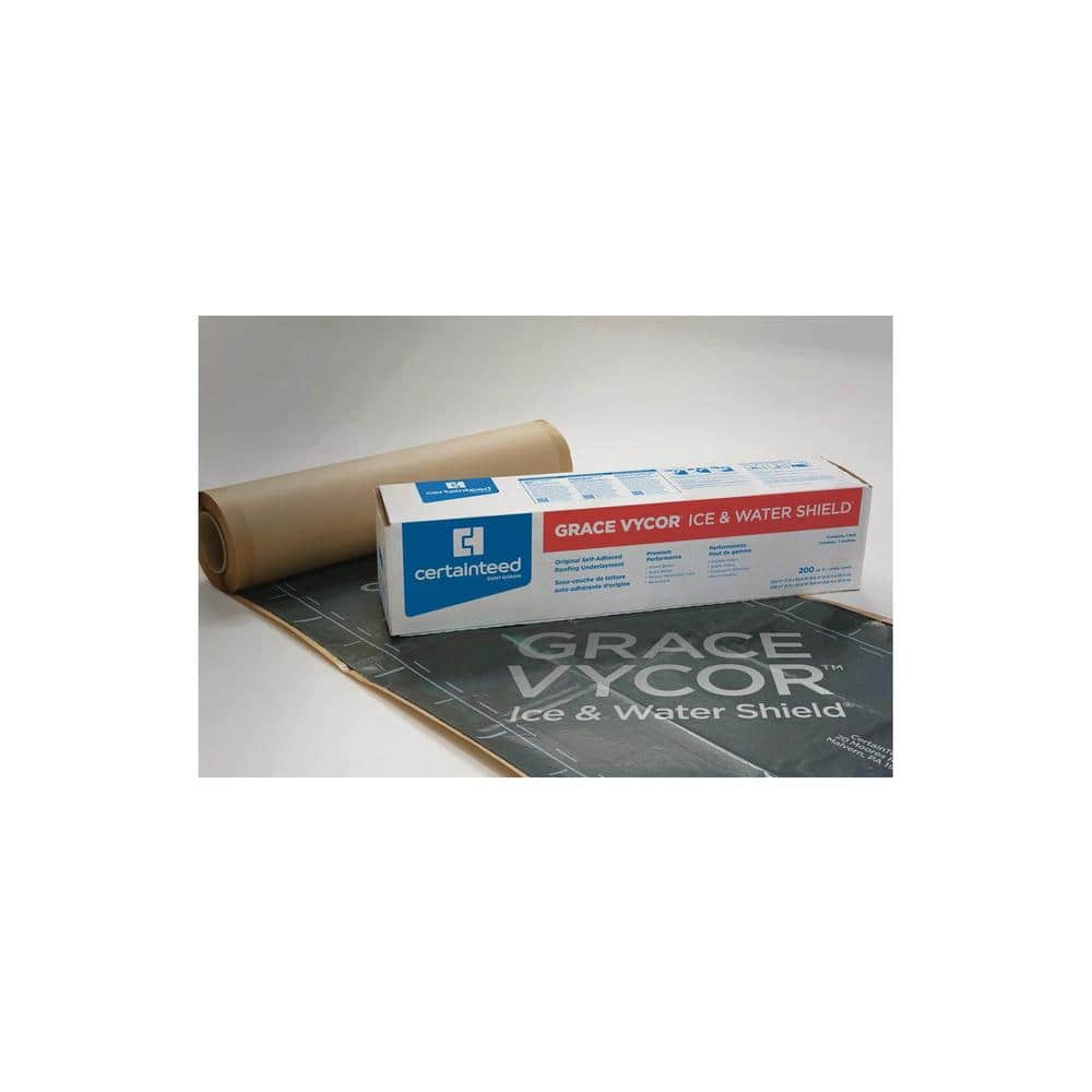 Grace Ice & Water Shield 36-in x 75-ft 200-sq ft Rubber Roof Underlayment Grace Ice & Water Shield 36-in x 75-ft 200-sq ft Rubber Roof Underlayment