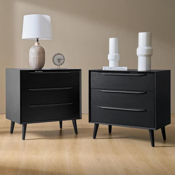FUFU&GAGA Dark Brown Storage Cabinet 74.8 in. Height Accent
