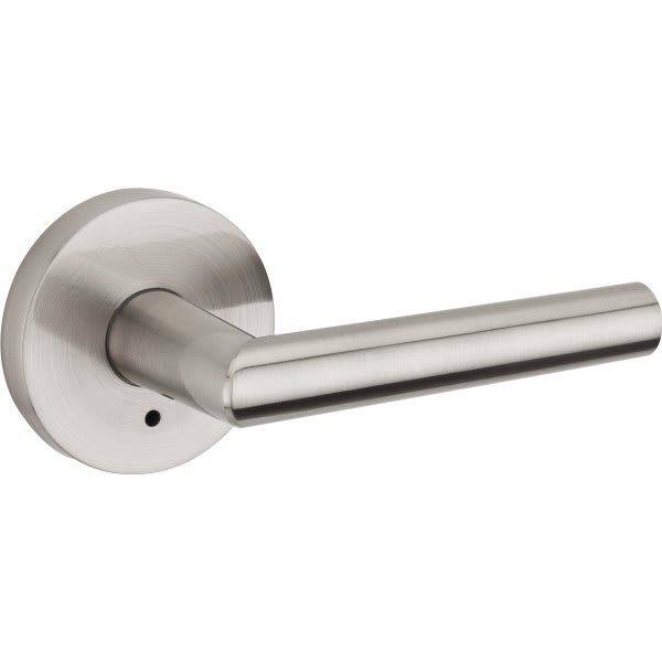 Generic Milan Satin Nickel Privacy Bed/Bath Door Lever 919961