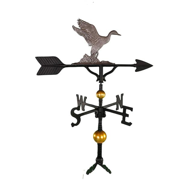 Montague Metal Products 32 in. Deluxe Swedish Iron Duck Weathervane