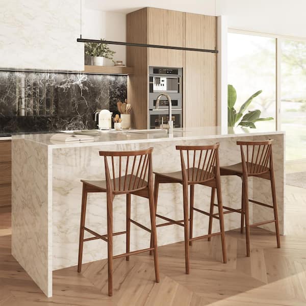 Ligna Counter Stool in Walnut