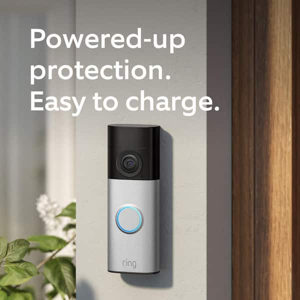 Ring Battery Doorbell Plus (Newest Model) - Retinal 2K with Wide