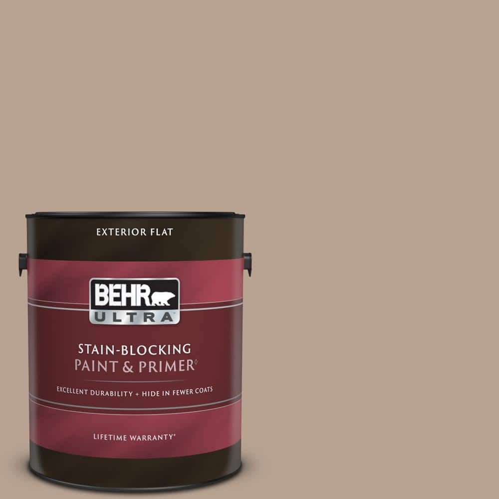 Reviews for BEHR ULTRA 1 gal. #N190-4 Rugged Tan Flat Exterior Paint &  Primer | Pg 3 - The Home Depot
