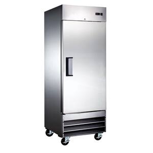 23 cu. ft. Commercial Single Door 33°F to 41°F Refrigerator in Stainless Steel