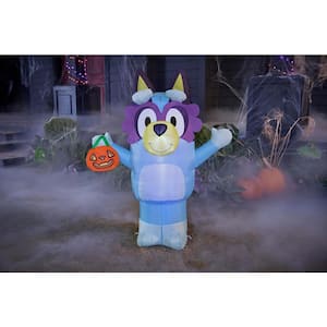 3.5 ft. Jack-O-Lantern LED Masked Bluey