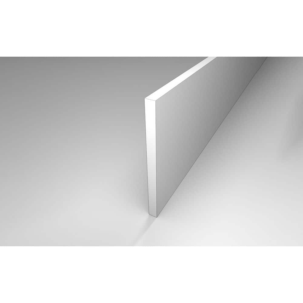 White Reversible Stair Riser, Pre-Finished or Paintable, 49.5 in. L x 7.25 in. W x 4.5 in. H price history on PriceWatchPro