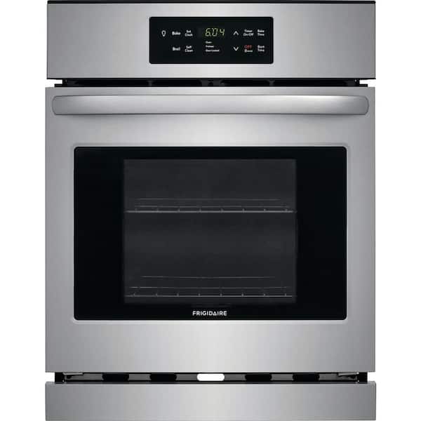 Frigidaire 24 in. Single Electric Wall Oven in Stainless Steel
