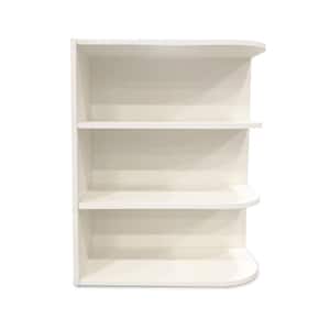 White Plywood Shaker Stock Ready to Assemble Wall End Shelf Kitchen Cabinet 6 in. W x 36 in. D H x 12 in. D