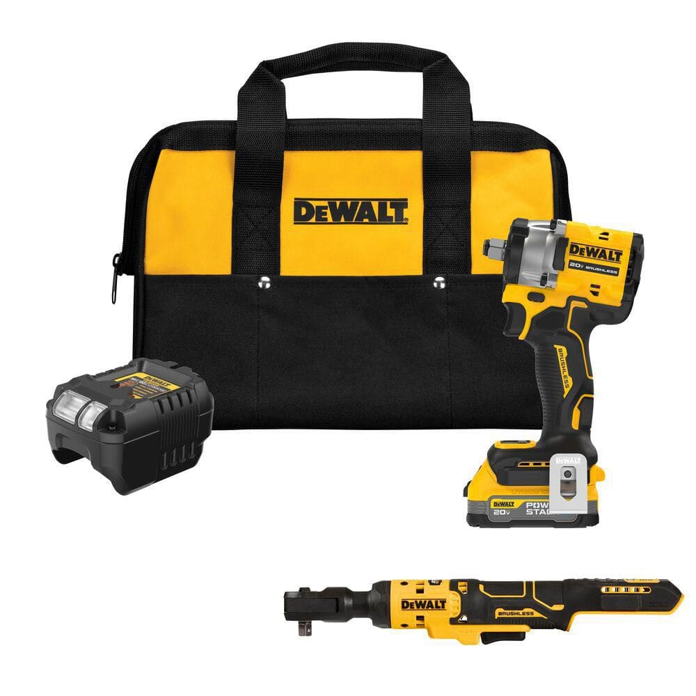 20V Lithium-Ion 2-Tool Cordless Combo Kit with 5.0 Ah Battery and Charger